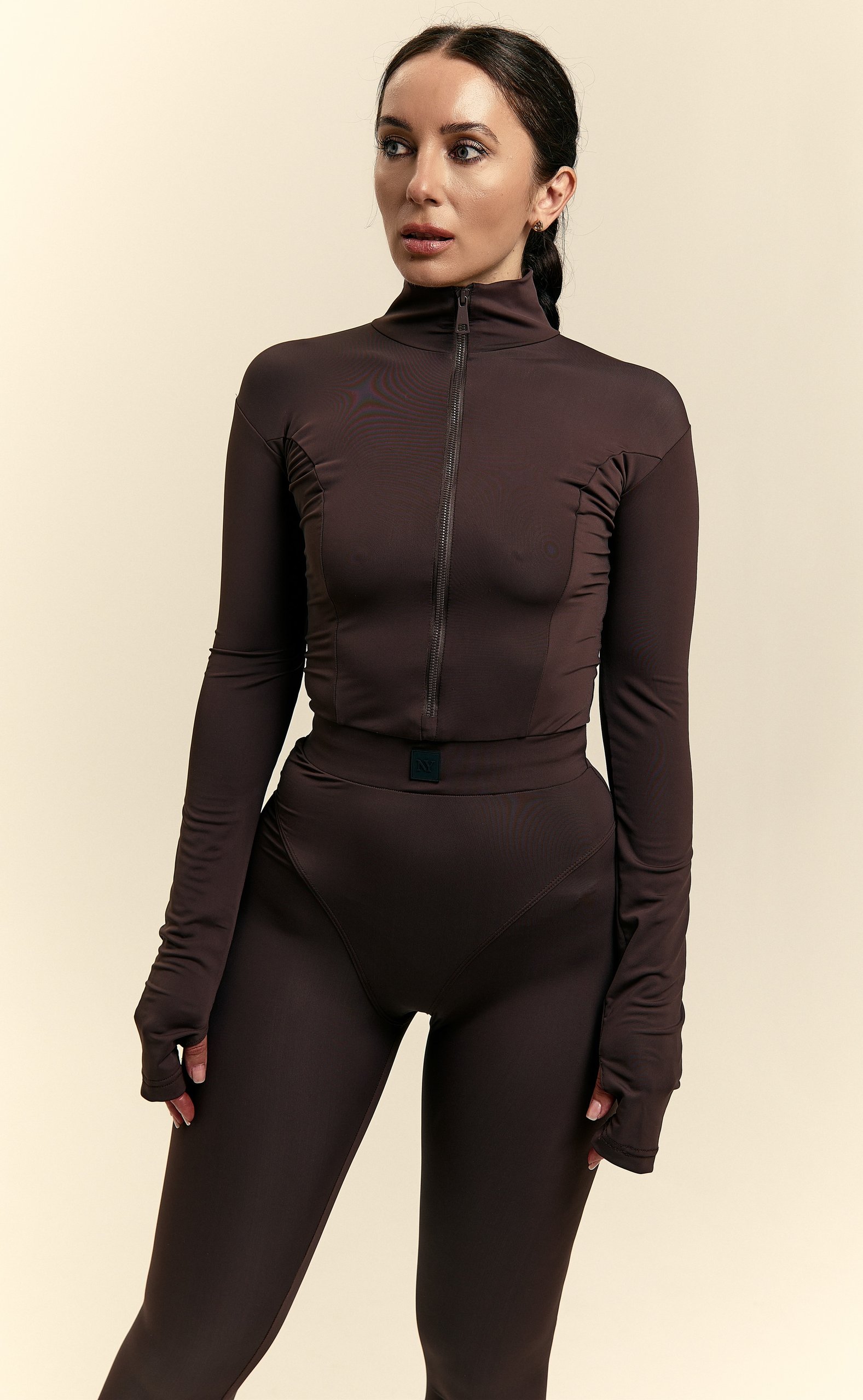 Jumpsuit mit Reißverschluss – Bild 2